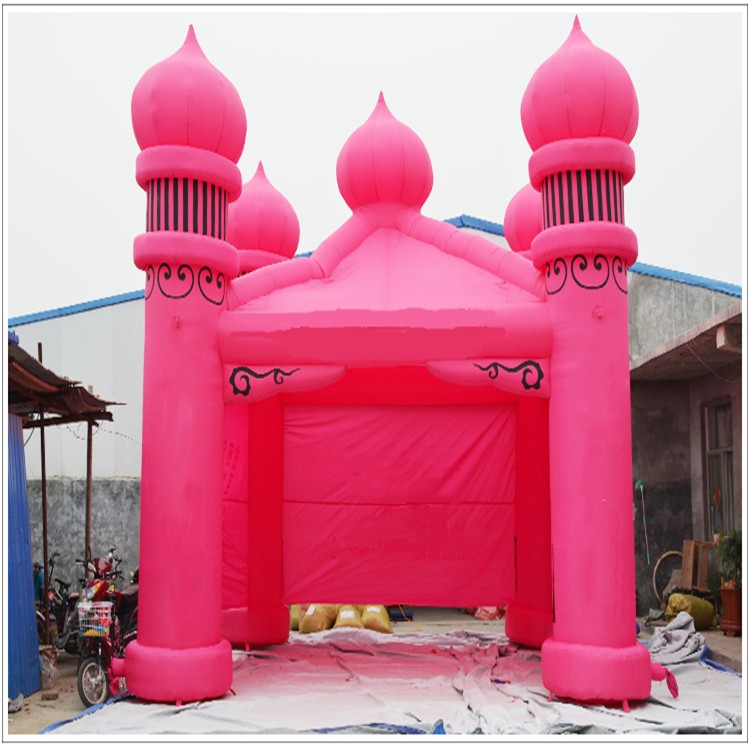 苍梧粉色帐篷